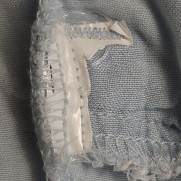 THREAD & SUPPLY Dress, M, Chambray Blue, Button front/Collar, Mini, Drawstring - Picture 13 of 13